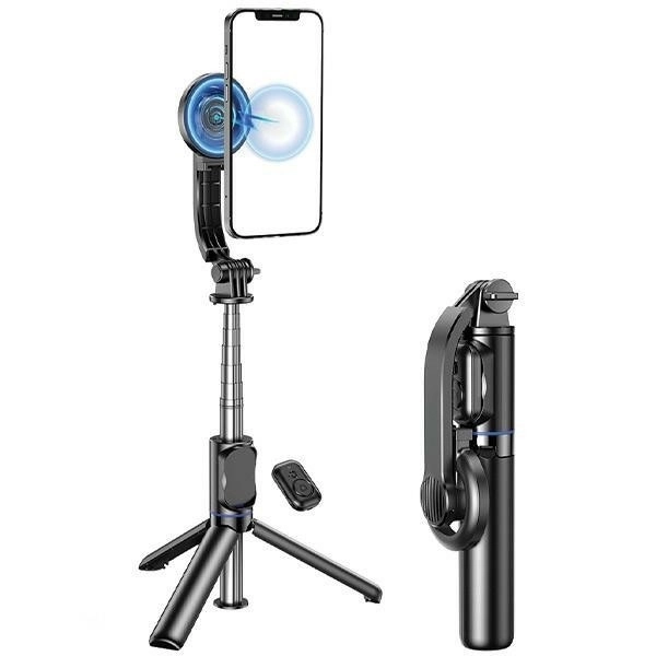 Držák selfie stick s magnetickým stativem