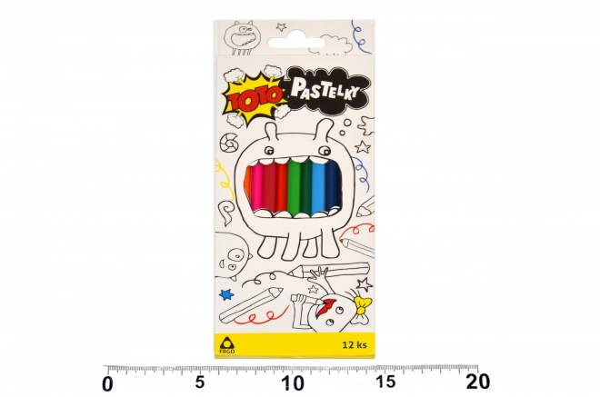 Trojhranné pastelky ERGO 12 ks