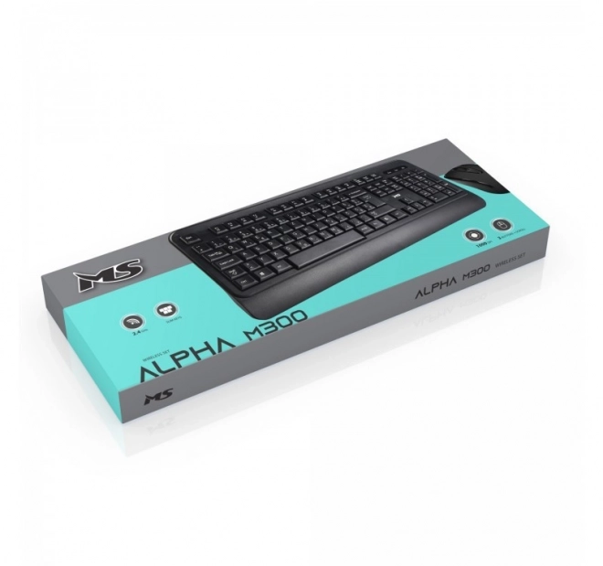 Bezdrátová sada klávesnice a myši Alpha M300