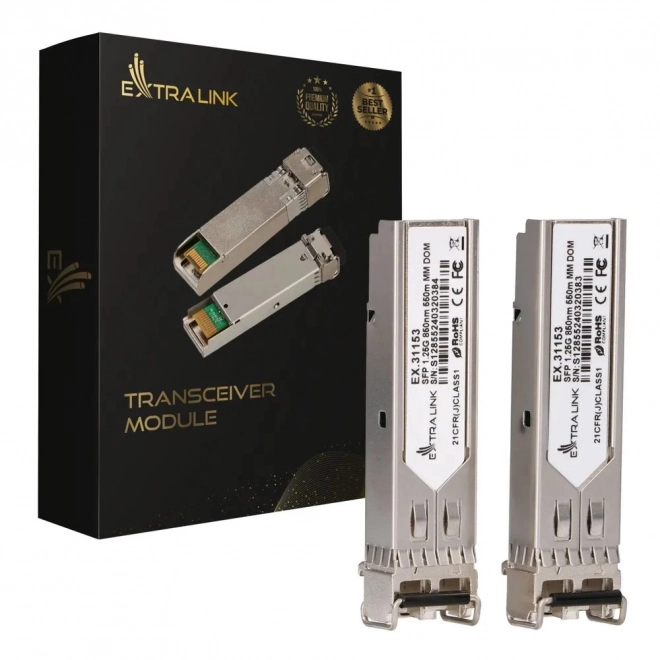 Extralink SFP 1.25G Moduly s Optickým Vlákem