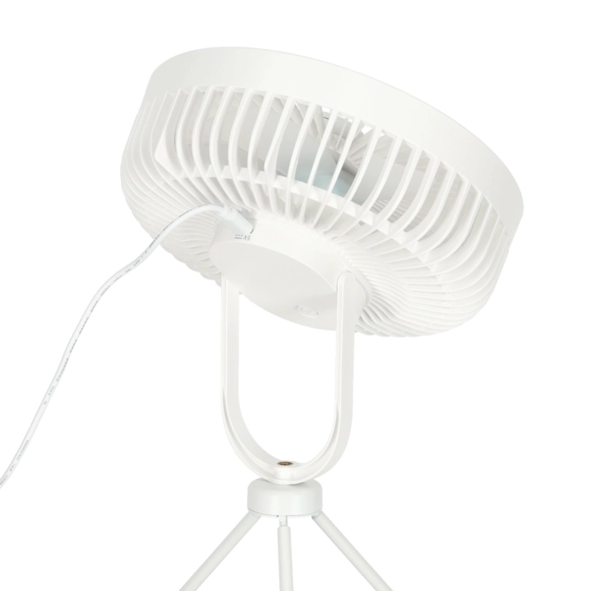 Bezdrátový stolní ventilátor bílý