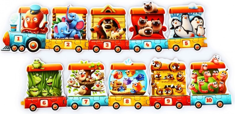 Učení čísel 1–10 zábavnou formou