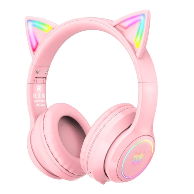 RGB kočičí ouška, která září