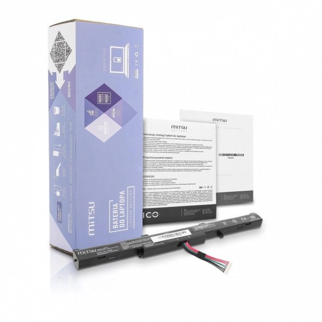 baterie pro Asus A550E, K550E 2200 mAh (33 Wh) 14.4 - 14.8 V