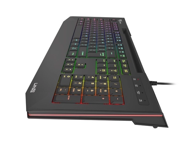 Herní klávesnice Genesis Lith 400 s RGB podsvícením a nůžkovými spínači X-Scissor