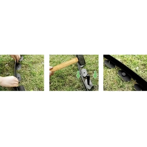 Zahradní obrubník 4 cm x 10 m Gardlov černý