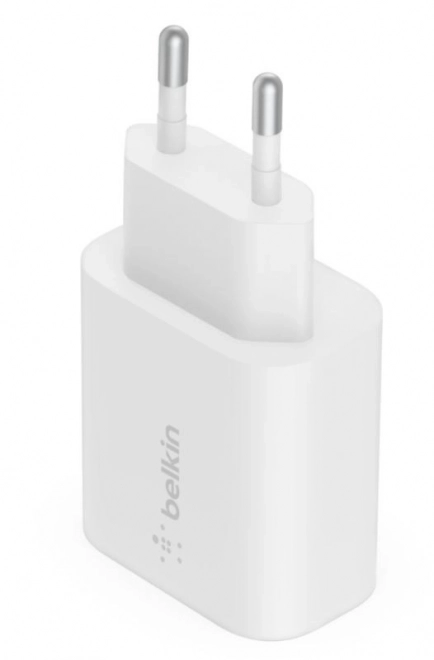 25W síťová nabíječka USB-C Power Delivery 3.0 PPS bílá