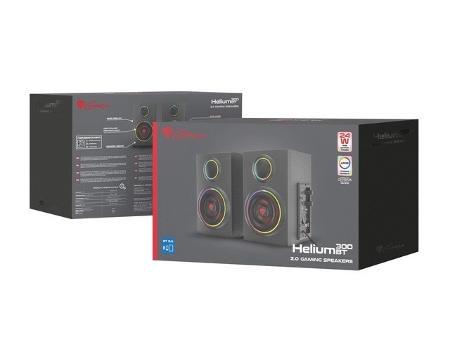 Reproduktory 2.0 Helium 300BT ARGB Bluetooth