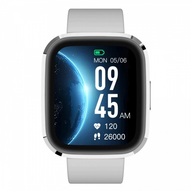 Smartwatch Garett GRC Style stříbrný