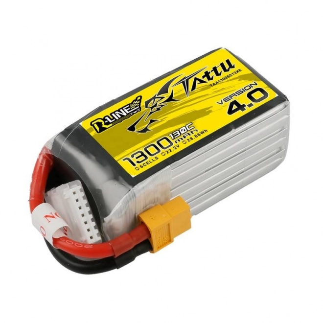 Tattu R-Line LiPo baterie 1300mAh 130C 22.2V 6S1P XT60