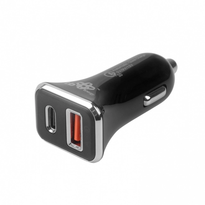 Univerzální nabíječka do auta USB A+C QC