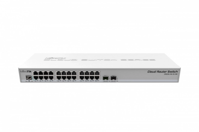 Přepínač 24xGbE 2 xSFP+CRS326-24G-2S+RM-MX