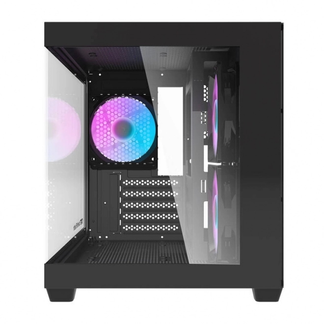Počítačová skříň Darkflash K275 se 3 ventilátory (černá)