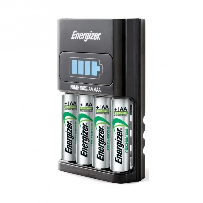 Rychlá nabíječka baterií Energizer s akumulátory R6/AA