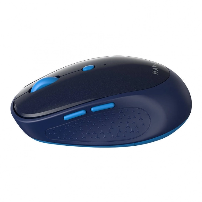 Bezdrátová ergonomická myš HAVIT, modrá