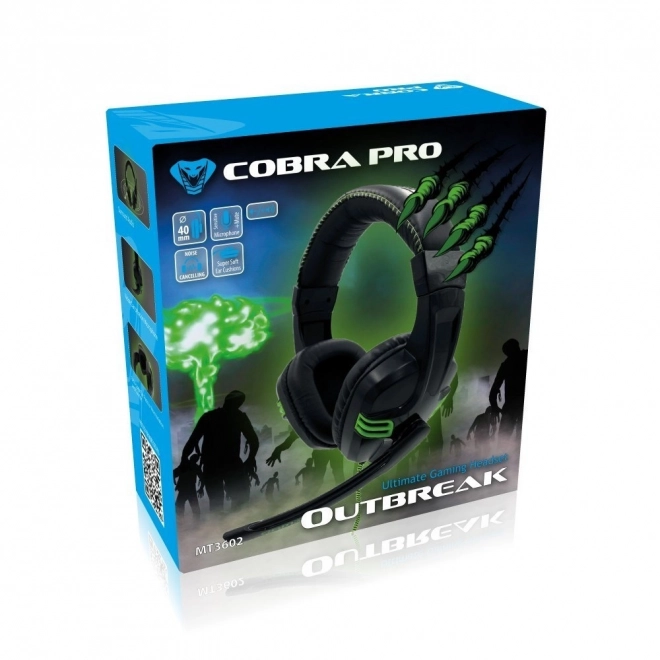 Sluchátka COBRA PRO OUTBREAK MT3602