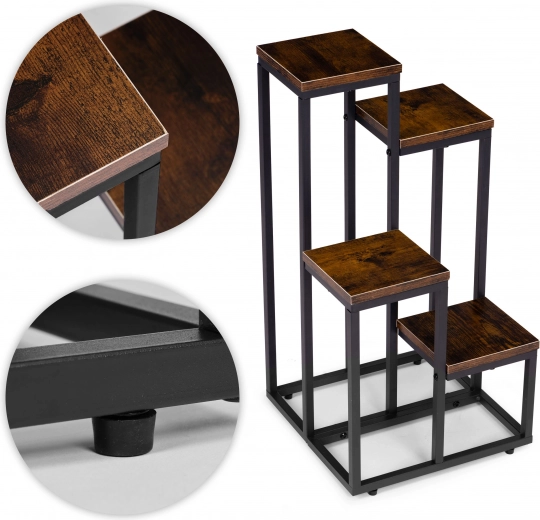 Odolná ocel a povrch s dekorem dřeva