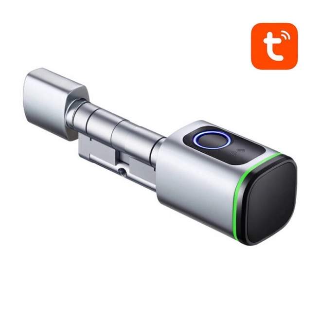 Digitální zámková vložka Avatto SDL-S1-S stříbrná – 80 mm