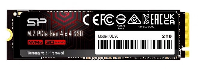 UD90 2TB PCIe M.2 2280 NVMe Gen 4x4 5000/4800 MB/s SSD disk