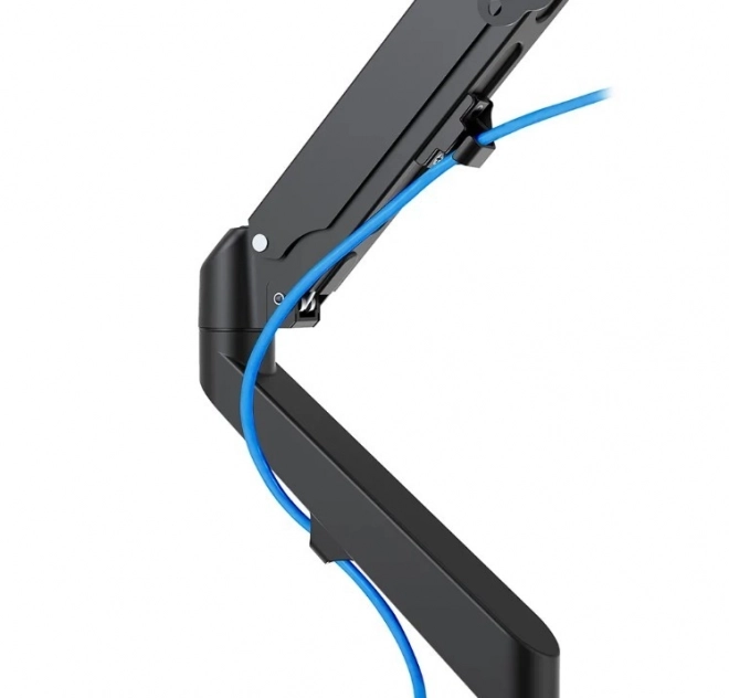 Plně pohyblivý stolní držák pro dva monitory Neomounts