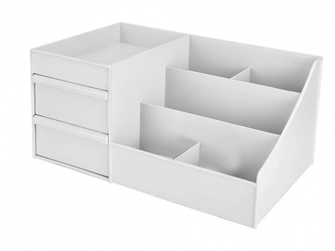Organizér na kosmetiku a šperky se zásuvkami