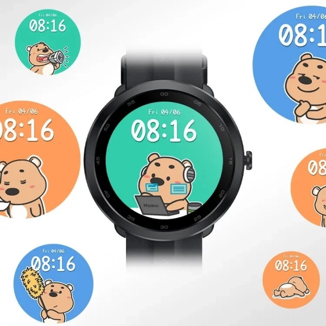 Chytré hodinky GPS Watch R WT2001 Android iOS Black