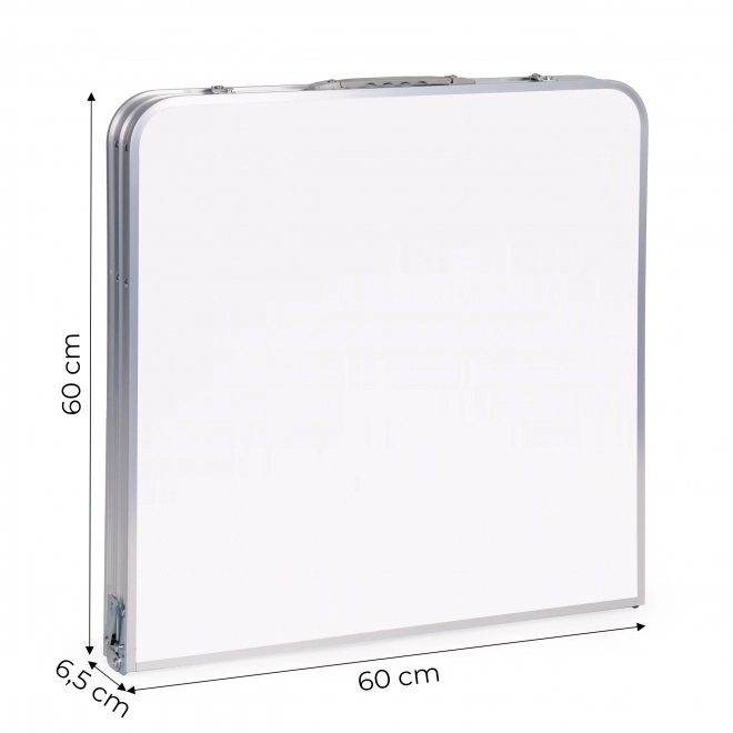 Stolik turystyczny stół składany kemping biały blat 120 x 60 cm