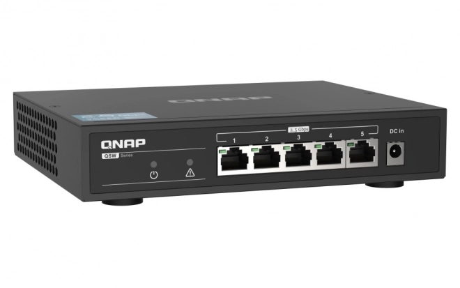 Síťový přepínač QNAP QSW-1105-5T s 5 porty 2,5 GbE