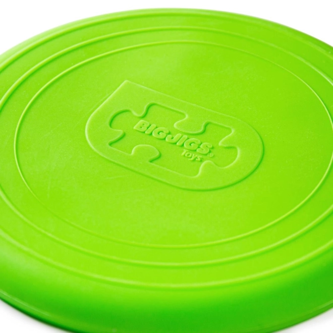 Frisbee Bigjigs Toys zelené pro venkovní zábavu