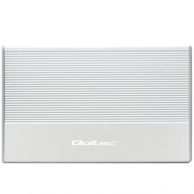 Skříň | Klec pro 2,5" SSD HDD | SATA | USB 3.0 | Super speed 5Gb/s | 2TB | Stříbrná