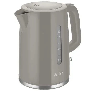 Elektrická konvice 1.7l šedá