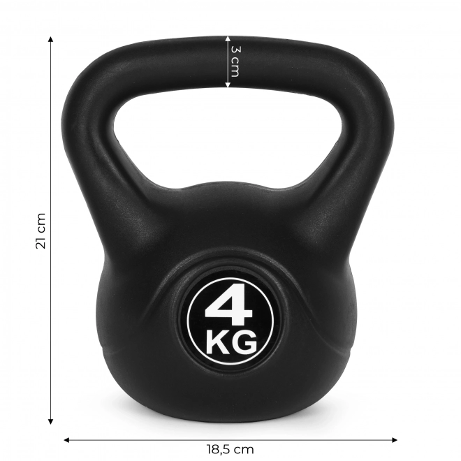 Kettlebell 4 kg pro cvičení ModernHome