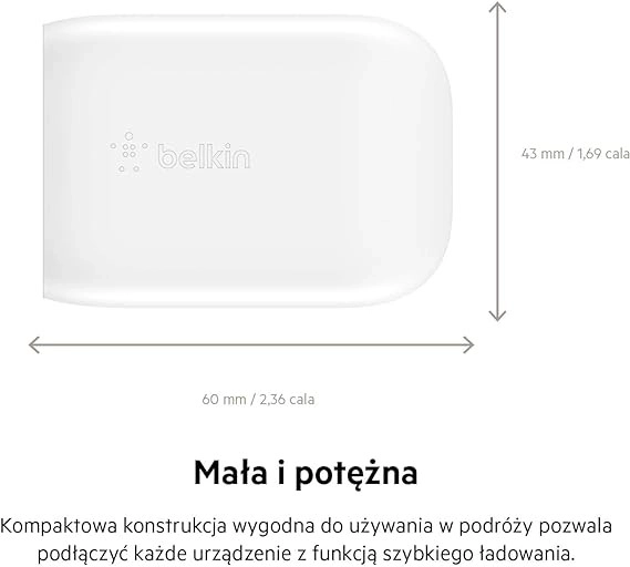 BOOST CHARGE 30w USB-C PD PPS síťová nabíječka + kabel USB-C