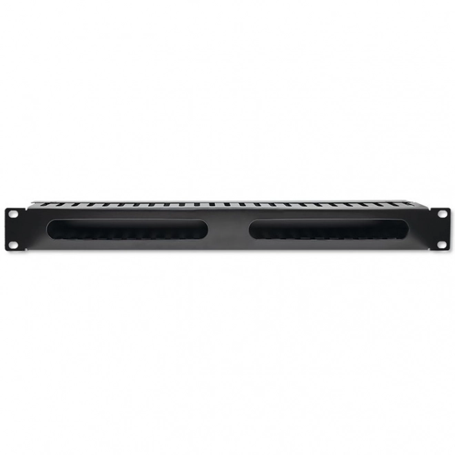 Organizér kabelů pro 19" stojany | 24 portů | 1U