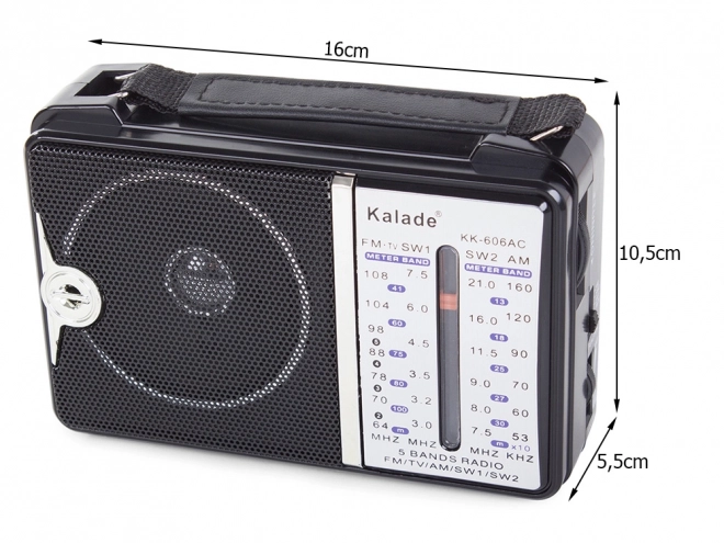Retro kuchyňské rádio FM AM SW