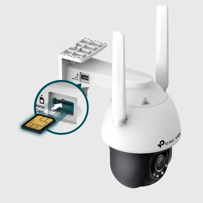 VIGI C540-4G(4mm) 4MP 4G LTE plnobarevná otočná/výklopná kamera