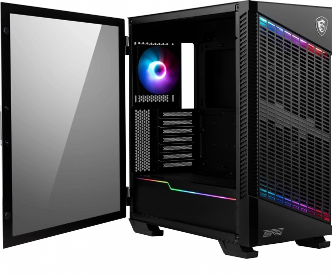 MPG VELOX 100P AIRFLOW TEMPERED GLASS 2USB 3.1 kryt