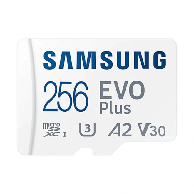 Paměťová karta Samsung microSD MB-MC256SA EU EVO Plus 256GB + adaptér