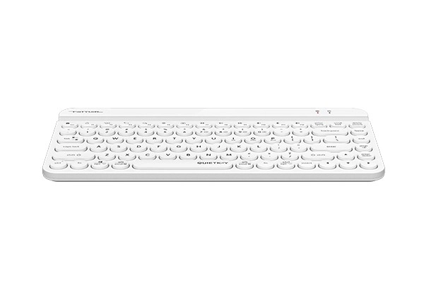 Klávesnice FStyler FBK30 bílá 2,4GHz + BT (tichá)