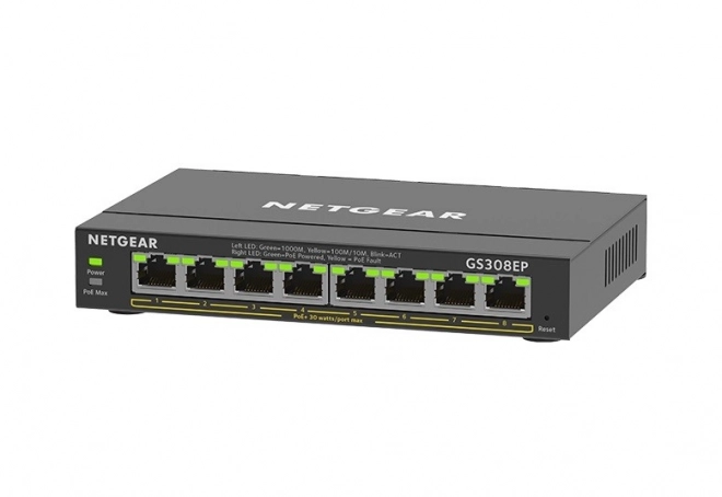 Síťový přepínač NETGEAR GS308EP 8-portowy PoE+