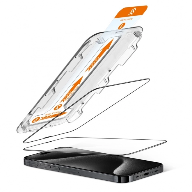 EasyShield Tvrzené sklo 2-Pack - iPhone 15 Pro (2 kusy)