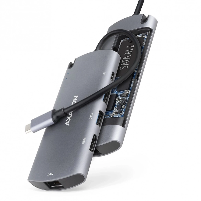 Wieloportový USB-C hub 3.2 Gen 1 AXAGON