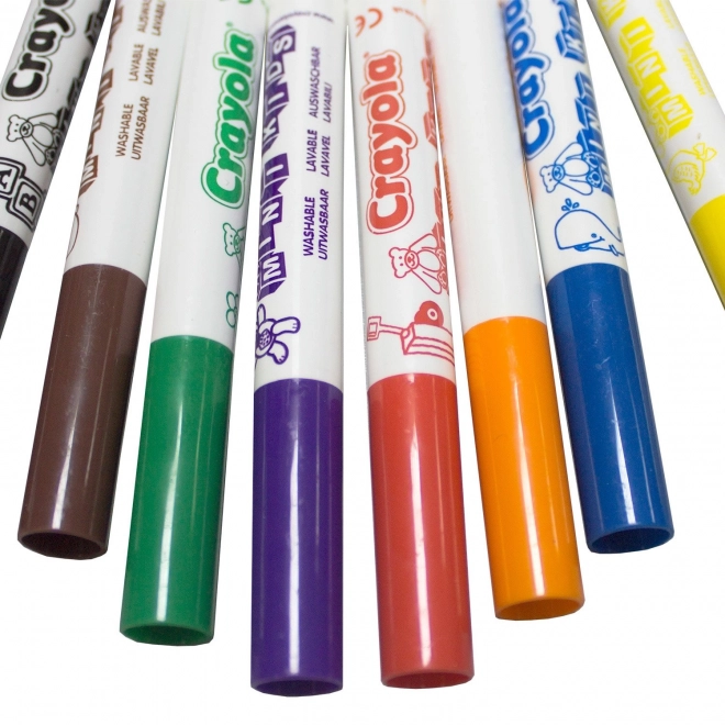 Smývatelné fixy Baby super-strong 8 kusů Crayola
