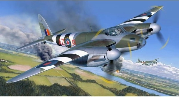 Plastikový model letadla Mosquito Mk. IV