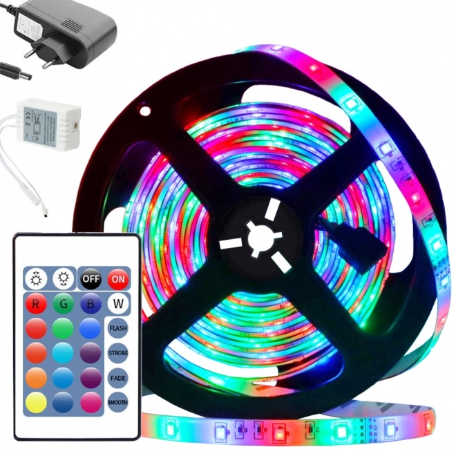 Vodotěsná LED páska RGB 4,5 m s dálkovým ovládáním