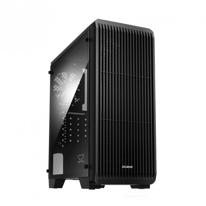 S2 ATX Mid Tower PC Case 120mm ventilátor