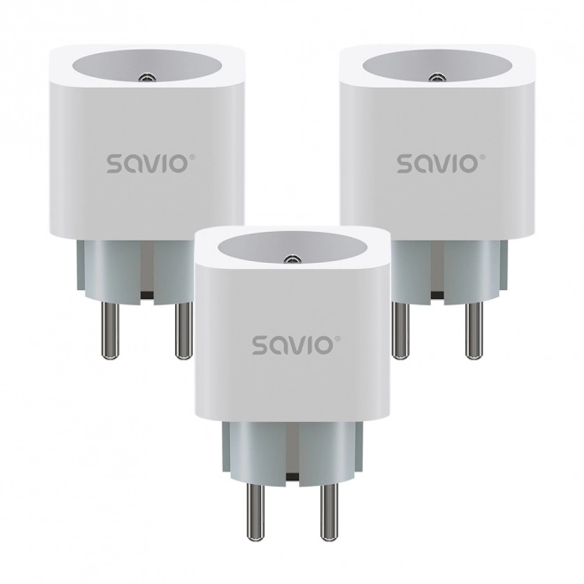 Inteligentní Wi-Fi zásuvka s měřením spotřeby, set 3 ks
