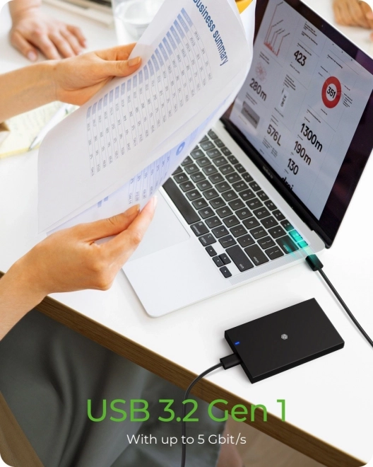 Externí box na SSD/HDD s USB 3.2 Gen 1