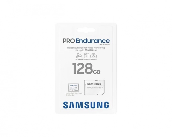 Samsung Pro Endurance 128GB microSD karta s adaptérem