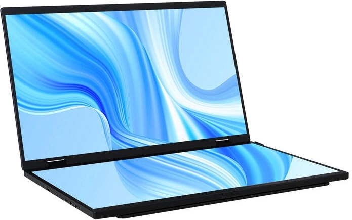 Dva 15,6" IPS displeje pro maximální produktivitu